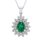 Rossella Zümrüt Kolye