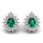 Rossella Zümrüt Küpe