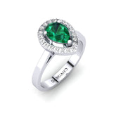 Rosa Zümrüt Yüzük