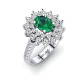 Neverita Zümrüt Yüzük