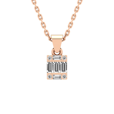 Gabriano Alessia  Baget Kolye; beyaz, sarı, rose ve kulplu, kulpsuz seçenekleri ile sunulmaktadır.