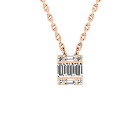 Gabriano Alessia  Baget Kolye; beyaz, sarı, rose ve kulplu, kulpsuz seçenekleri ile sunulmaktadır.