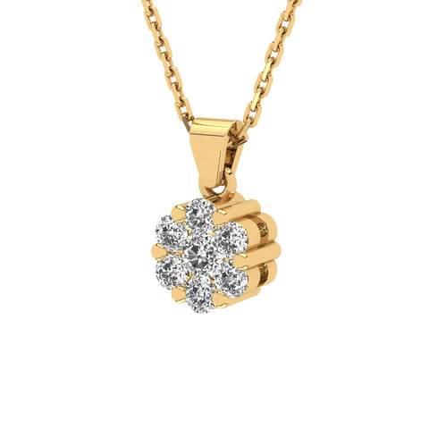 Gabriano Gemma Tektaş Efektli Kolye; beyaz, sarı, rose ve kulplu, kulpsuz seçenekleri ile sunulmaktadır.