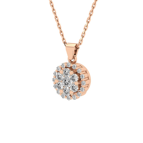 Gabriano Mellonia Tektaş Efektli Kolye; beyaz, sarı, rose ve kulplu, kulpsuz seçenekleri ile sunulmaktadır.