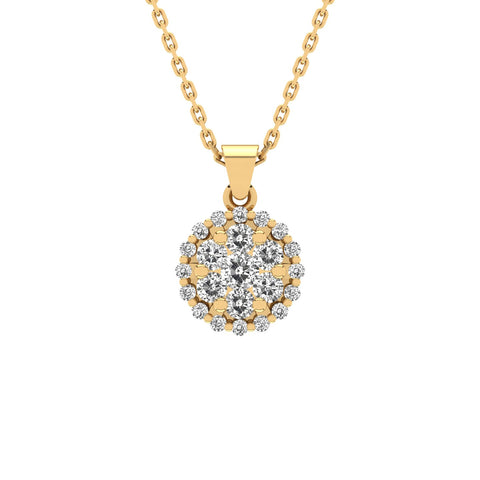 Gabriano Mellonia Tektaş Efektli Kolye; beyaz, sarı, rose ve kulplu, kulpsuz seçenekleri ile sunulmaktadır.