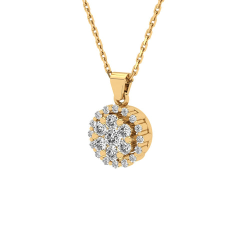 Gabriano Mellonia Tektaş Efektli Kolye; beyaz, sarı, rose ve kulplu, kulpsuz seçenekleri ile sunulmaktadır.