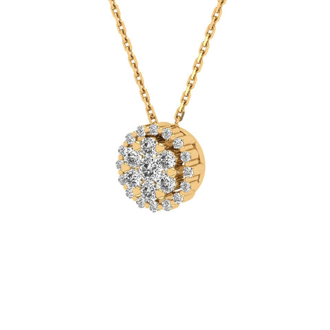 Gabriano Mellonia Tektaş Efektli Kolye; beyaz, sarı, rose ve kulplu, kulpsuz seçenekleri ile sunulmaktadır.