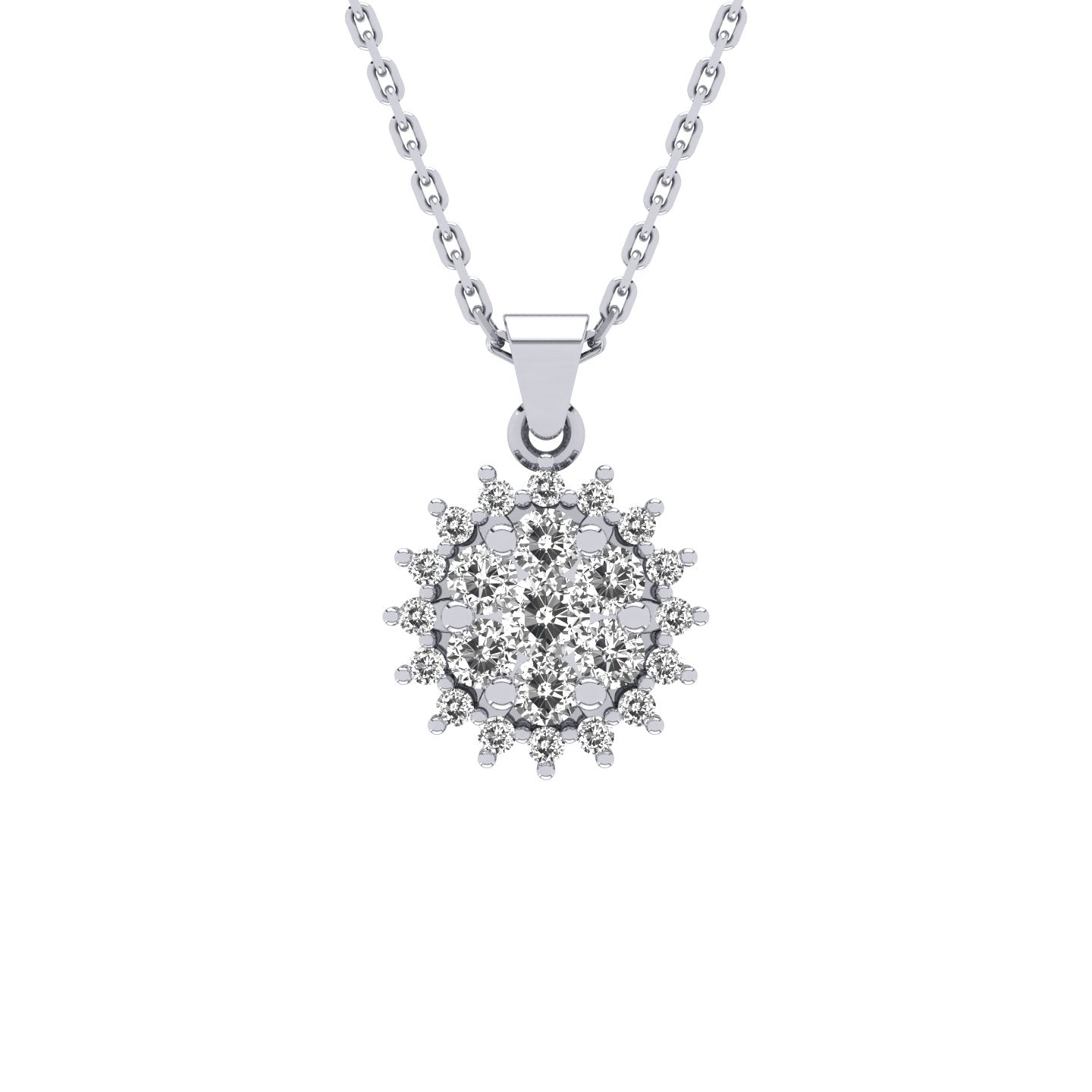 Gabriano Nemesis  Tektaş Efektli Kolye; beyaz, sarı, rose ve kulplu, kulpsuz seçenekleri ile sunulmaktadır.