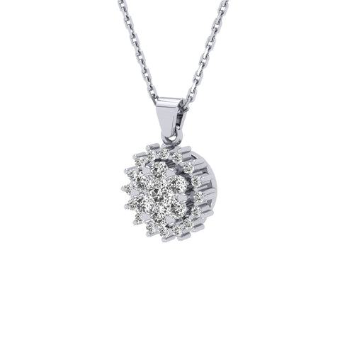 Gabriano Nemesis  Tektaş Efektli Kolye; beyaz, sarı, rose ve kulplu, kulpsuz seçenekleri ile sunulmaktadır.