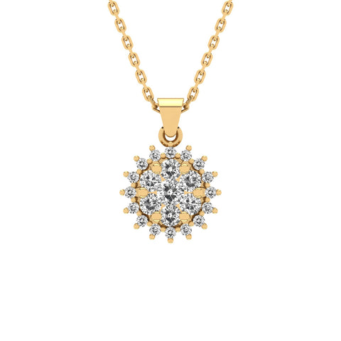 Gabriano Nemesis  Tektaş Efektli Kolye; beyaz, sarı, rose ve kulplu, kulpsuz seçenekleri ile sunulmaktadır.