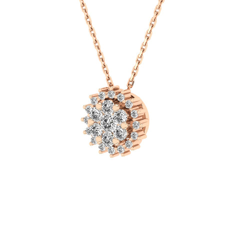 Gabriano Nemesis  Tektaş Efektli Kolye; beyaz, sarı, rose ve kulplu, kulpsuz seçenekleri ile sunulmaktadır.