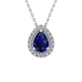 Rosa Safir Kolye