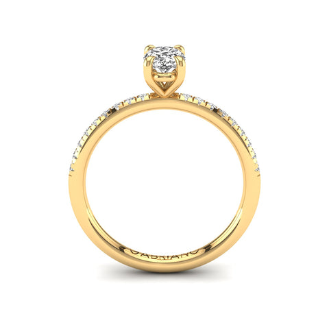 Bellamy Oval Tektaş Yüzük