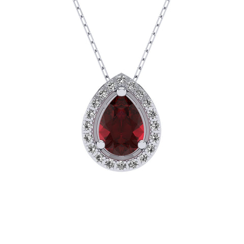 Rosa Yakut Kolye