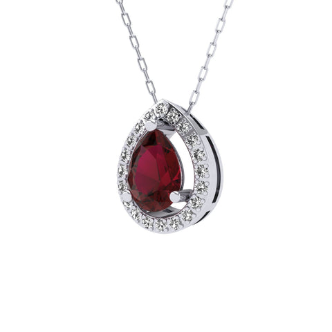 Rosa Yakut Kolye