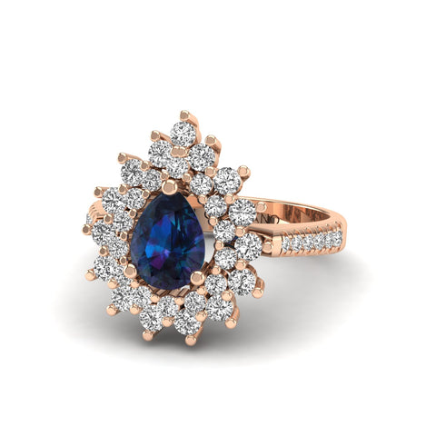 Serenity Safir Yüzük