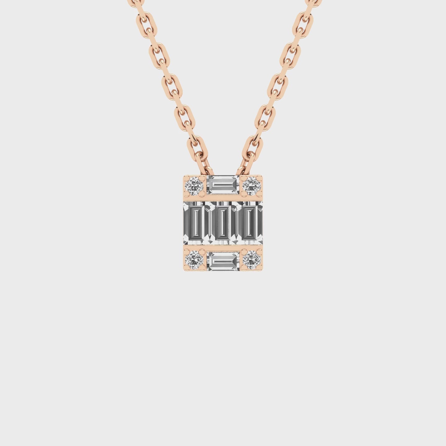 Gabriano Alessia  Baget Kolye; beyaz, sarı, rose ve kulplu, kulpsuz seçenekleri ile sunulmaktadır.