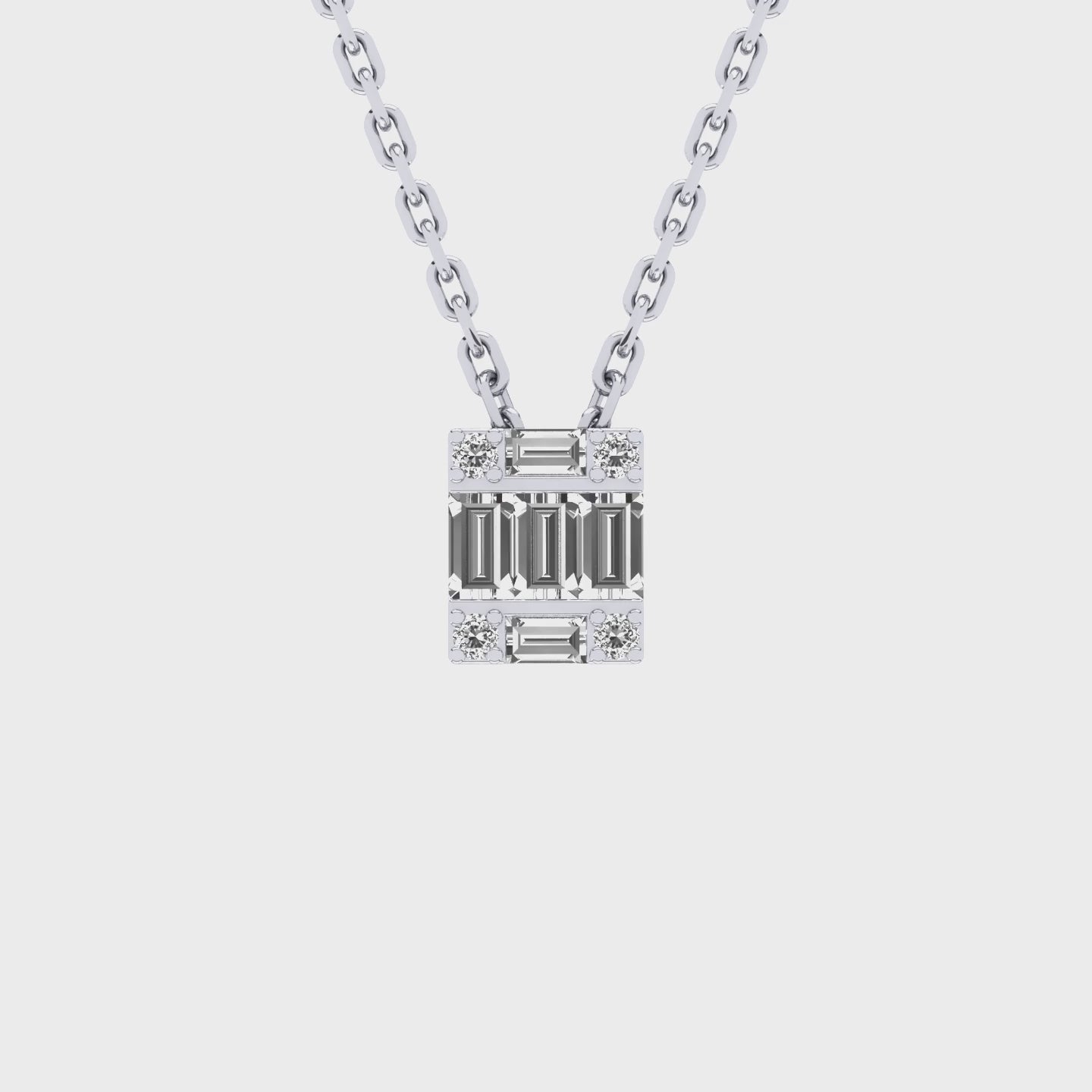 Gabriano Alessia  Baget Kolye; beyaz, sarı, rose ve kulplu, kulpsuz seçenekleri ile sunulmaktadır.